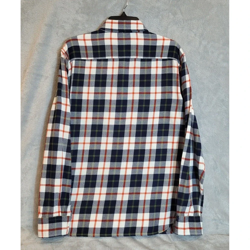 Vineyard Vines Flannel Shirt Men's Medium Plaid Long Sleeve Cotton
